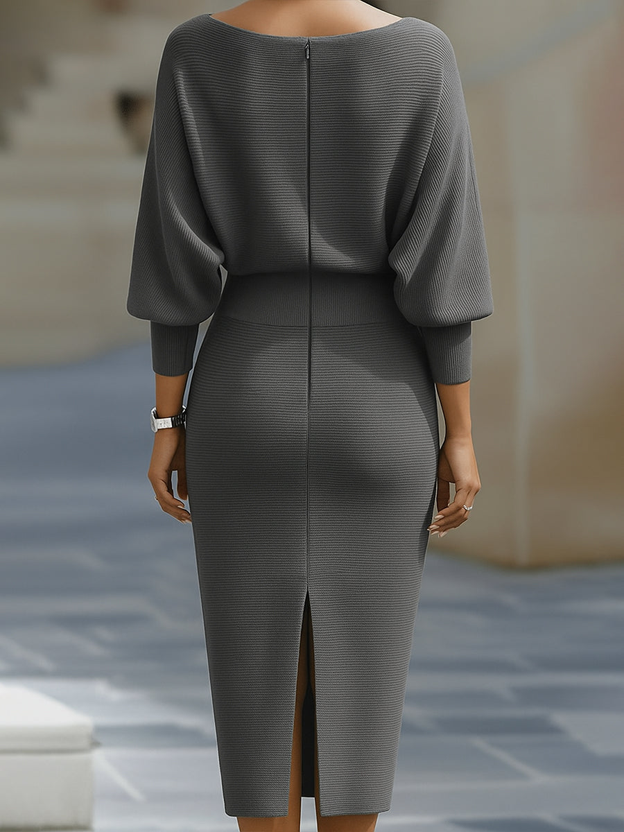 Isabella | Damen Herbst Midikleid für Hochzeitsgäste