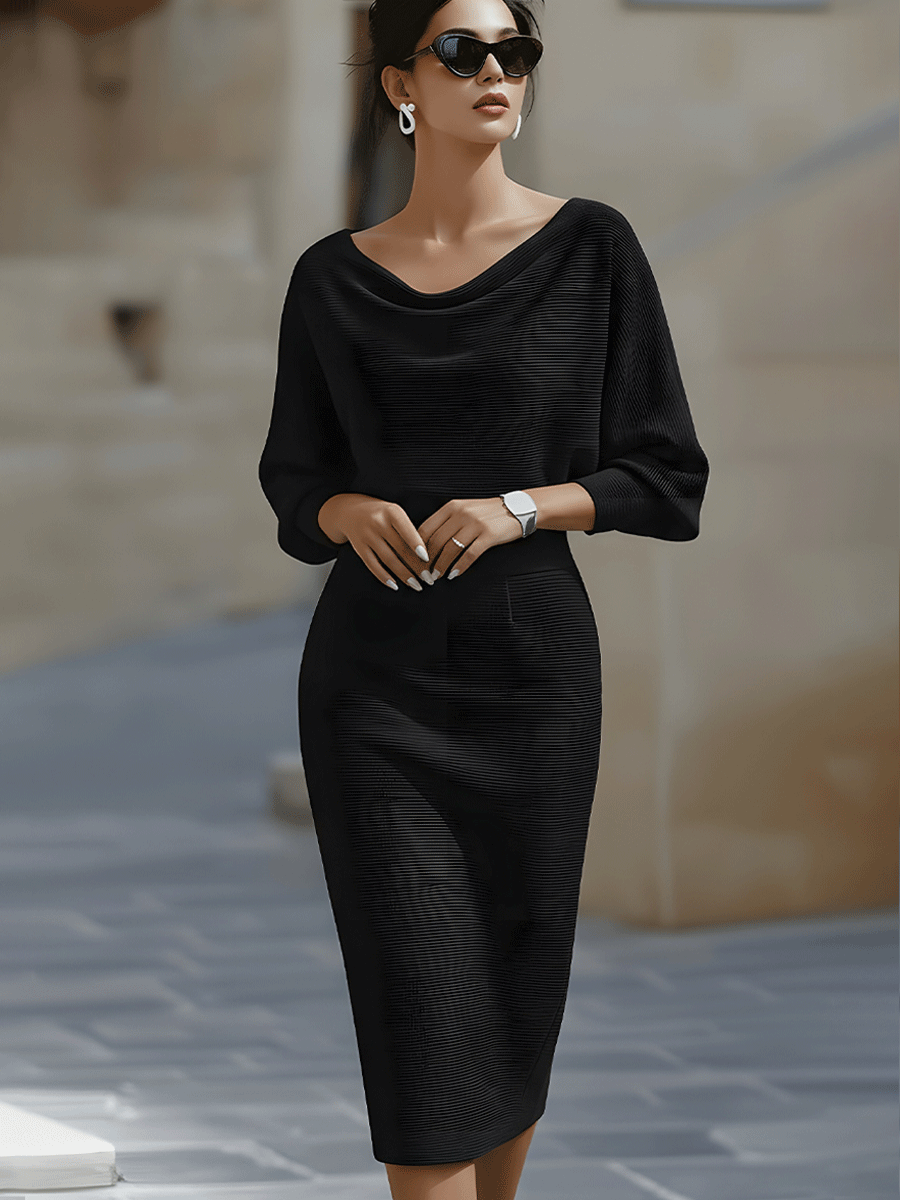 Isabella | Damen Herbst Midikleid für Hochzeitsgäste