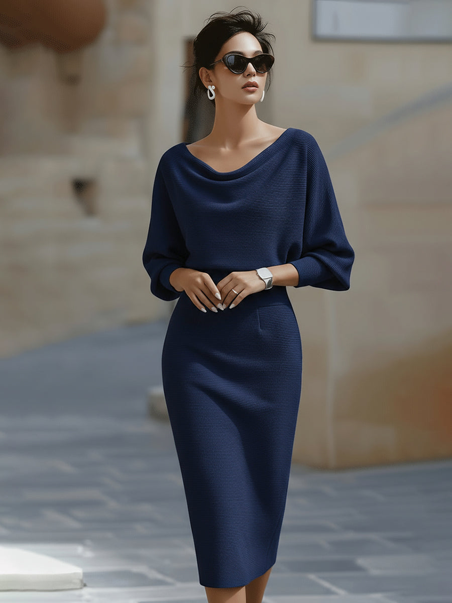 Isabella | Damen Herbst Midikleid für Hochzeitsgäste