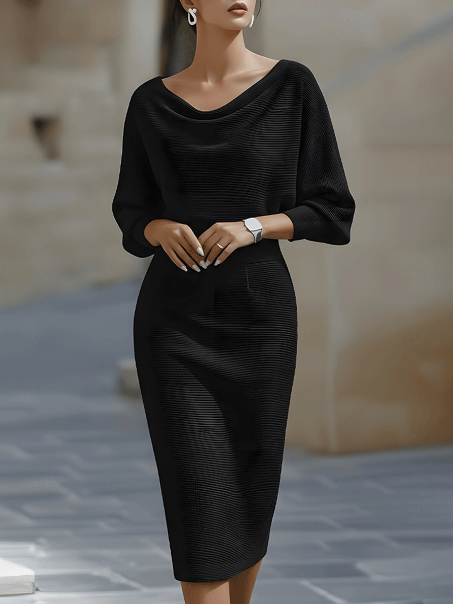 Isabella | Damen Herbst Midikleid für Hochzeitsgäste