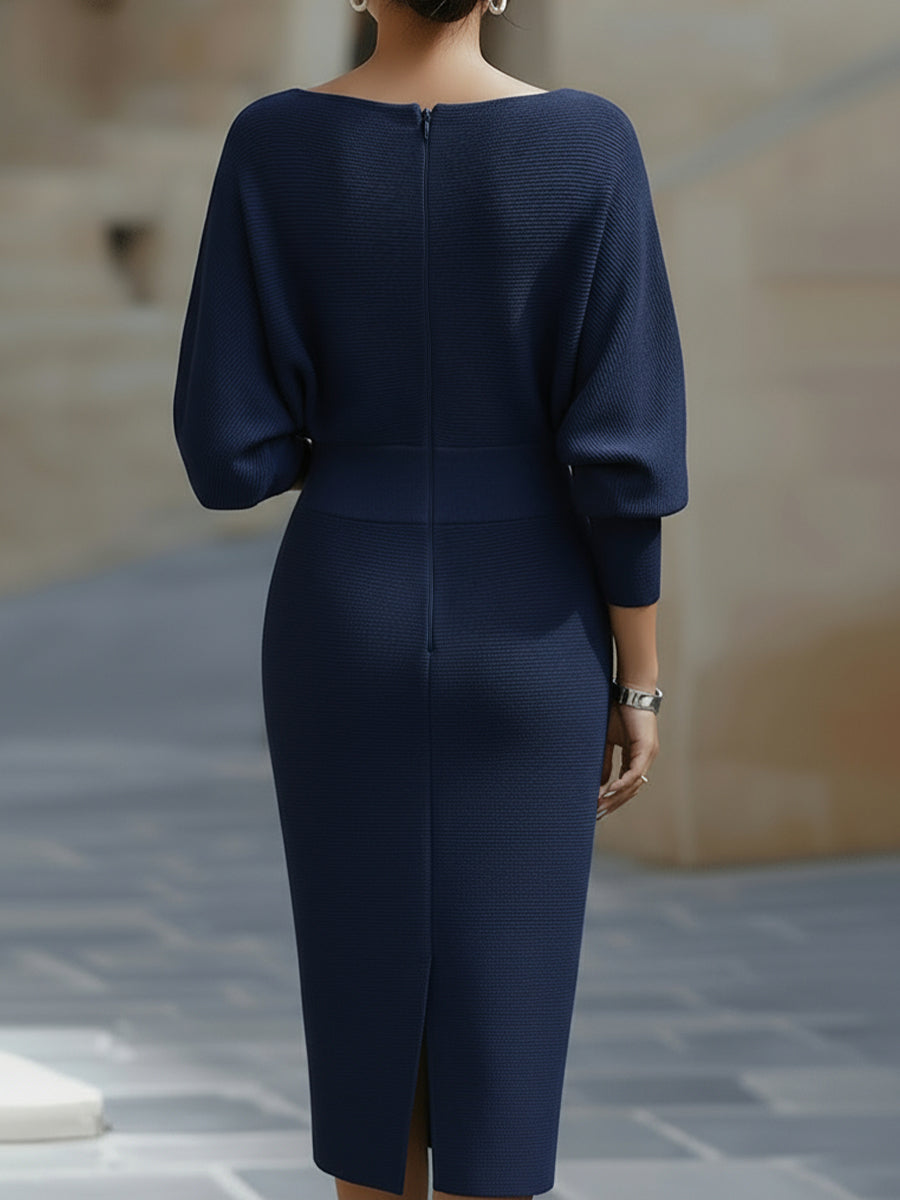 Isabella | Damen Herbst Midikleid für Hochzeitsgäste