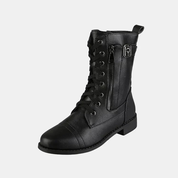 Lea | Damen Herbststiefel mit runden Zehen