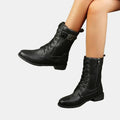 Lea | Damen Herbststiefel mit runden Zehen