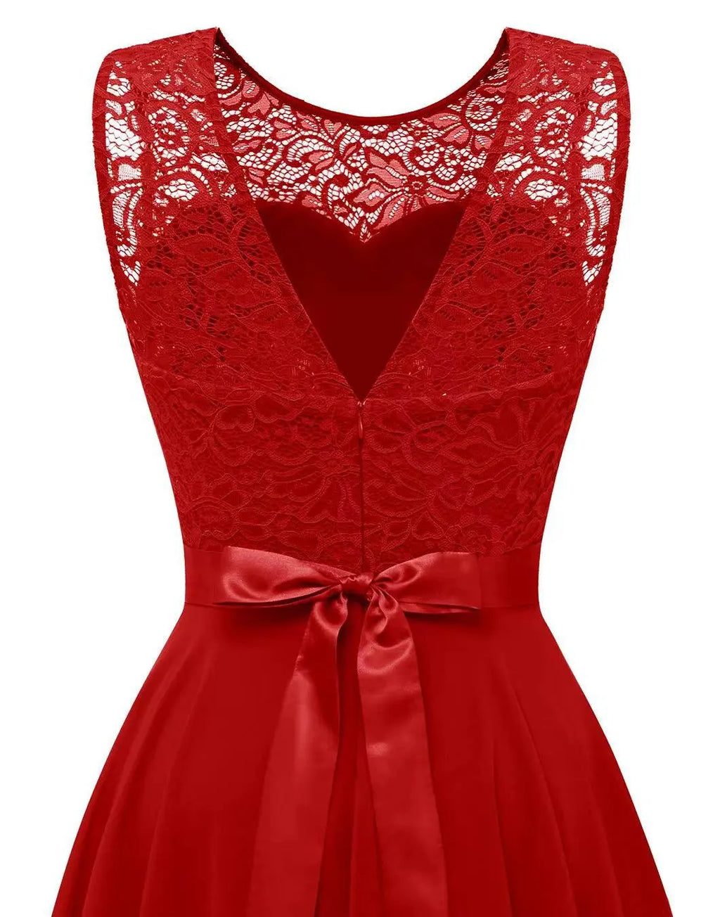 Elena | Damen Hochzeitsgast Elegantes Fließendes Midikleid