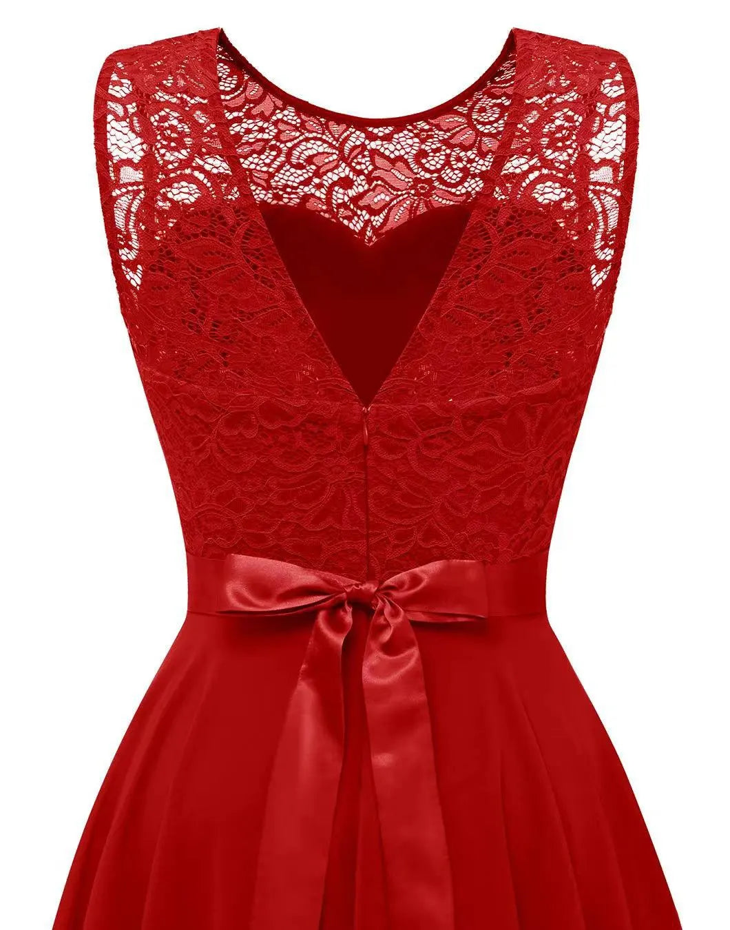 Elena | Damen Hochzeitsgast Elegantes Fließendes Midikleid