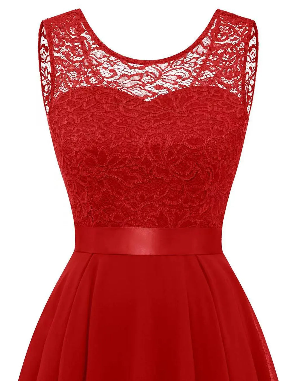 Elena | Damen Hochzeitsgast Elegantes Fließendes Midikleid