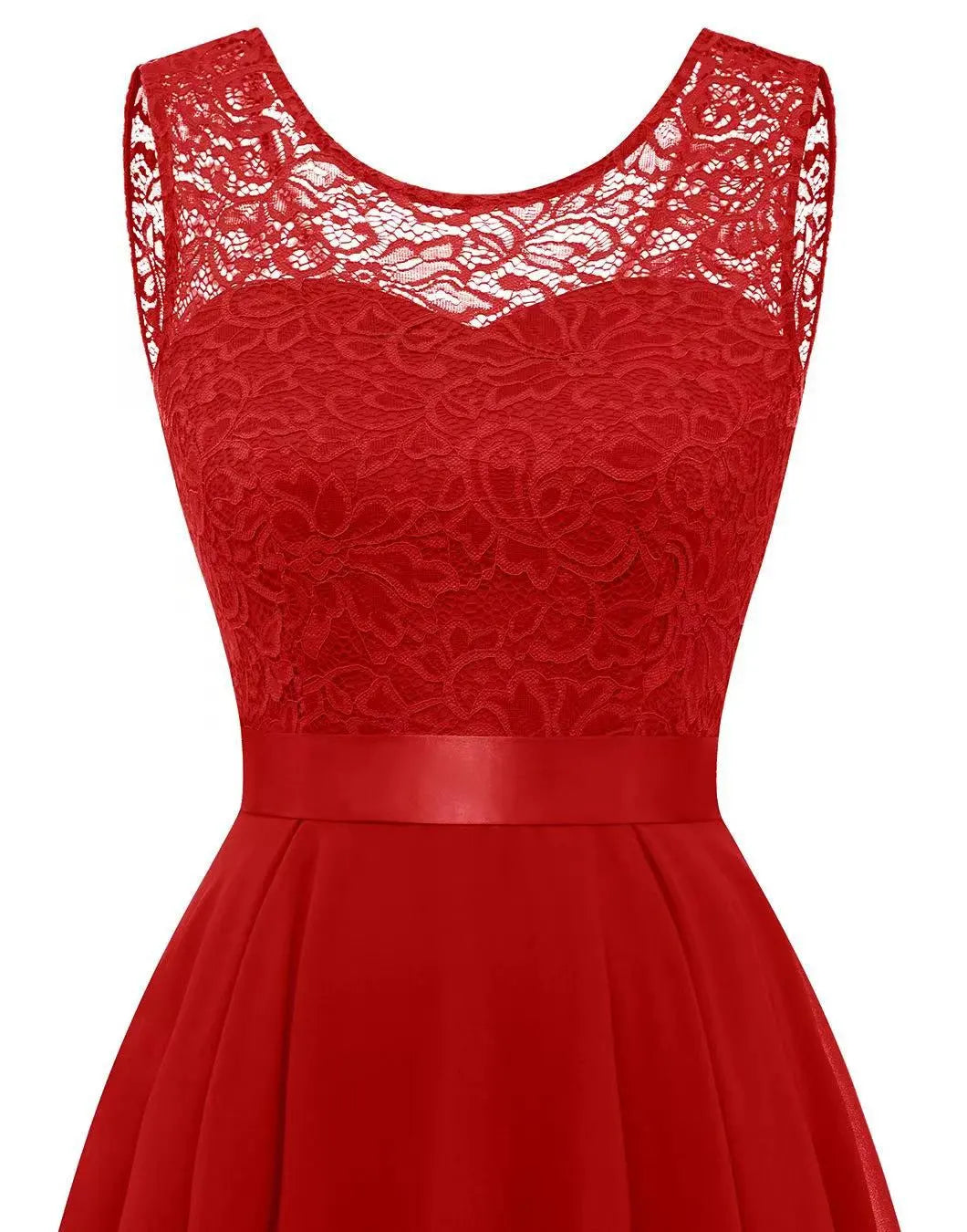 Elena | Damen Hochzeitsgast Elegantes Fließendes Midikleid