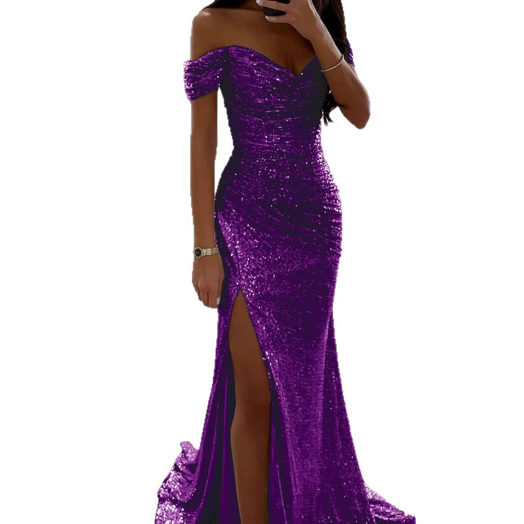 Fabian | Damen Hochzeitsgast Kleid mit Pailletten