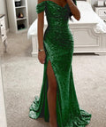 Fabian | Damen Hochzeitsgast Kleid mit Pailletten