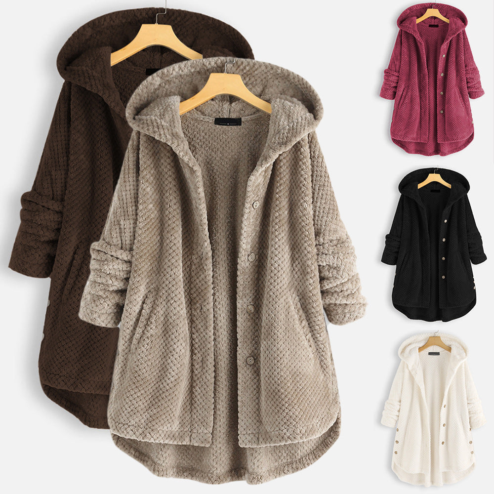 Paula | Damen Jacke mit Kapuze für den Herbst