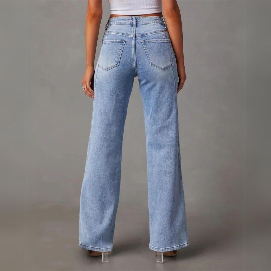 Melina | Damen Jeans Bootcut für lässige Eleganz
