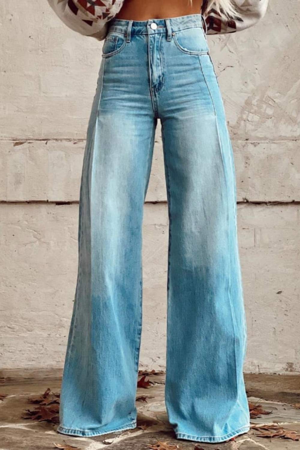 Julia | Damen Jeans im Boho Vintage-Stil