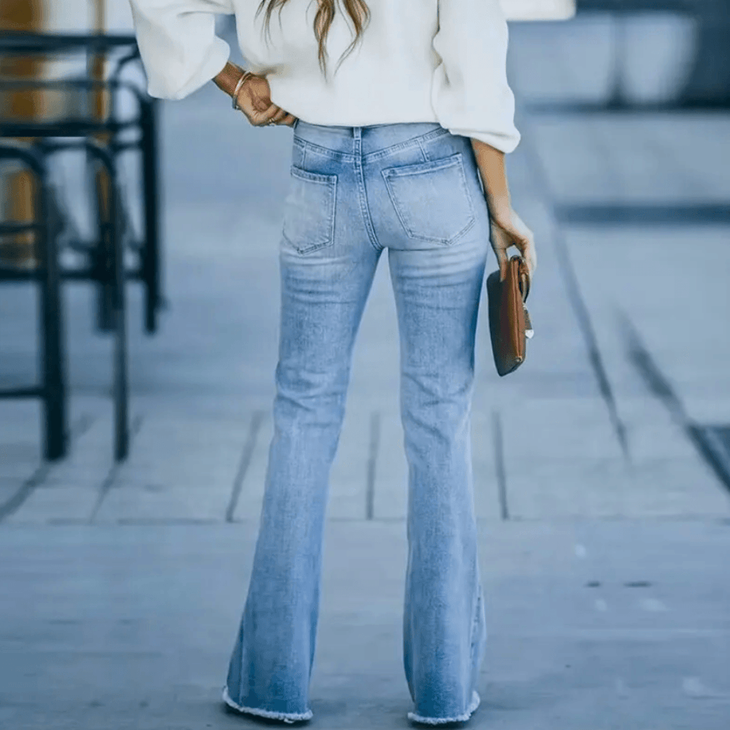 Amelie | Damen Jeans im klassischen Hochbund-Schnitt