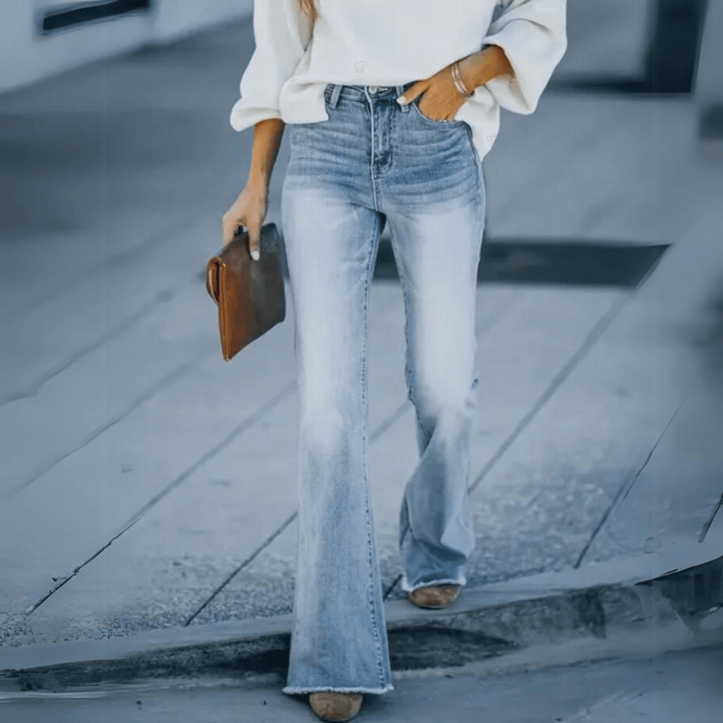 Amelie | Damen Jeans im klassischen Hochbund-Schnitt