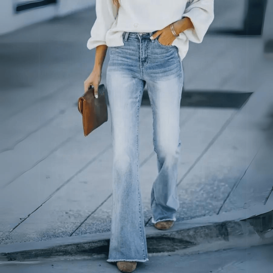 Amelie | Damen Jeans im klassischen Hochbund-Schnitt