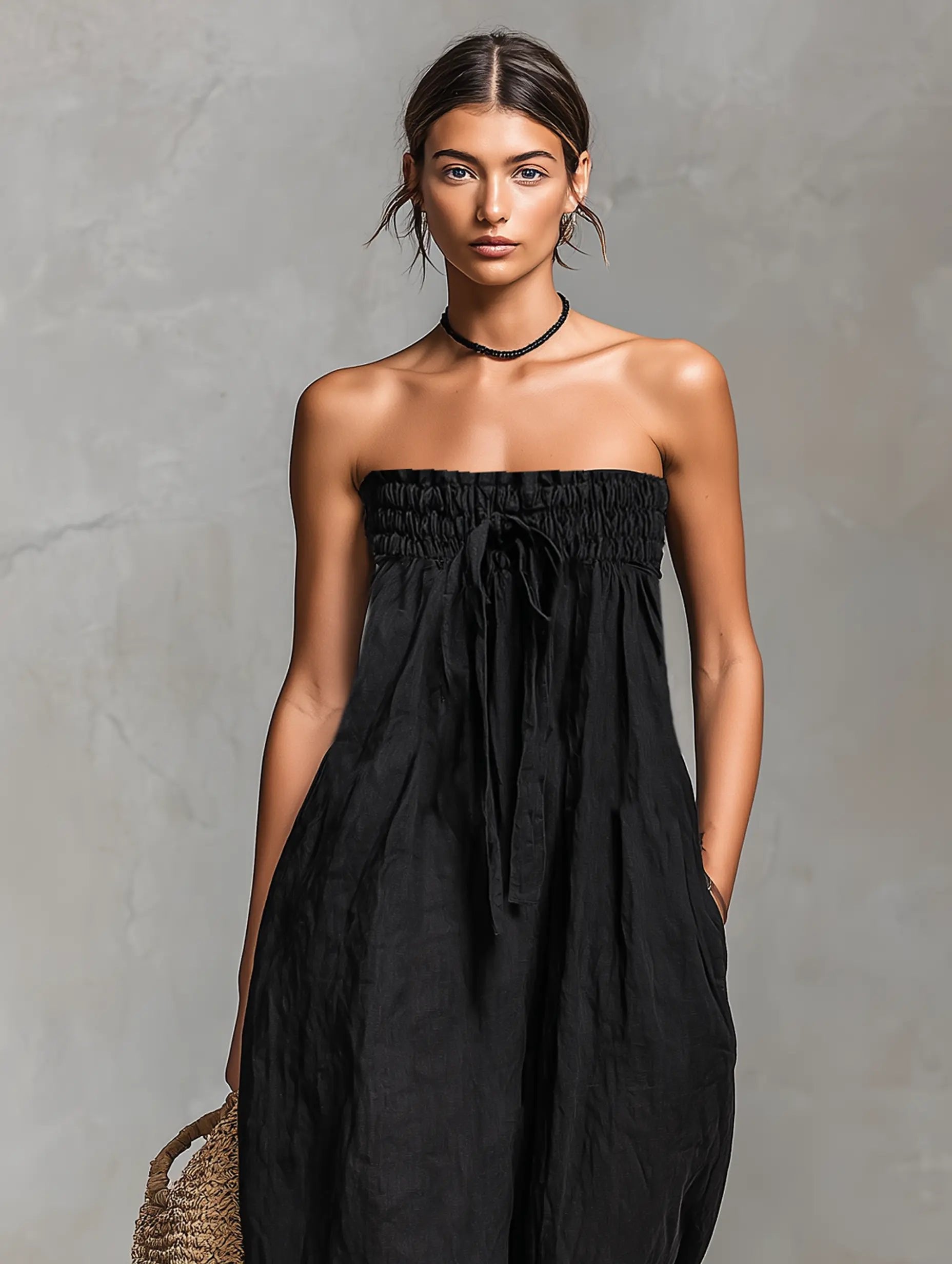 Lena | Damen Jumpsuit Leinen für den Sommer