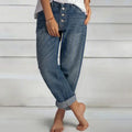 Clara | Damen Klassische Weitbein-Jeans
