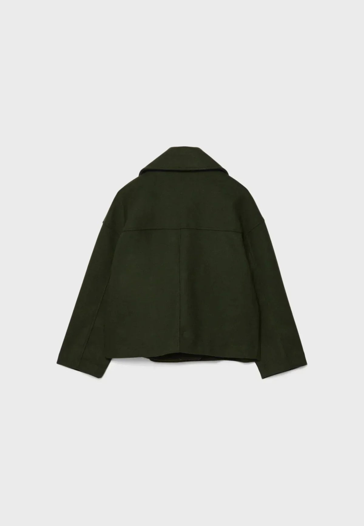 Nina | Damen Klassische Woll-Jacke mit Doppelreiher-Design