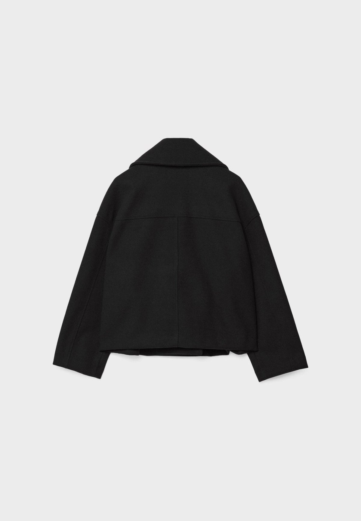 Nina | Damen Klassische Woll-Jacke mit Doppelreiher-Design