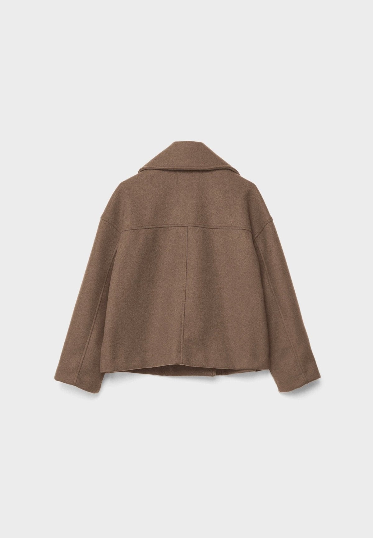 Nina | Damen Klassische Woll-Jacke mit Doppelreiher-Design