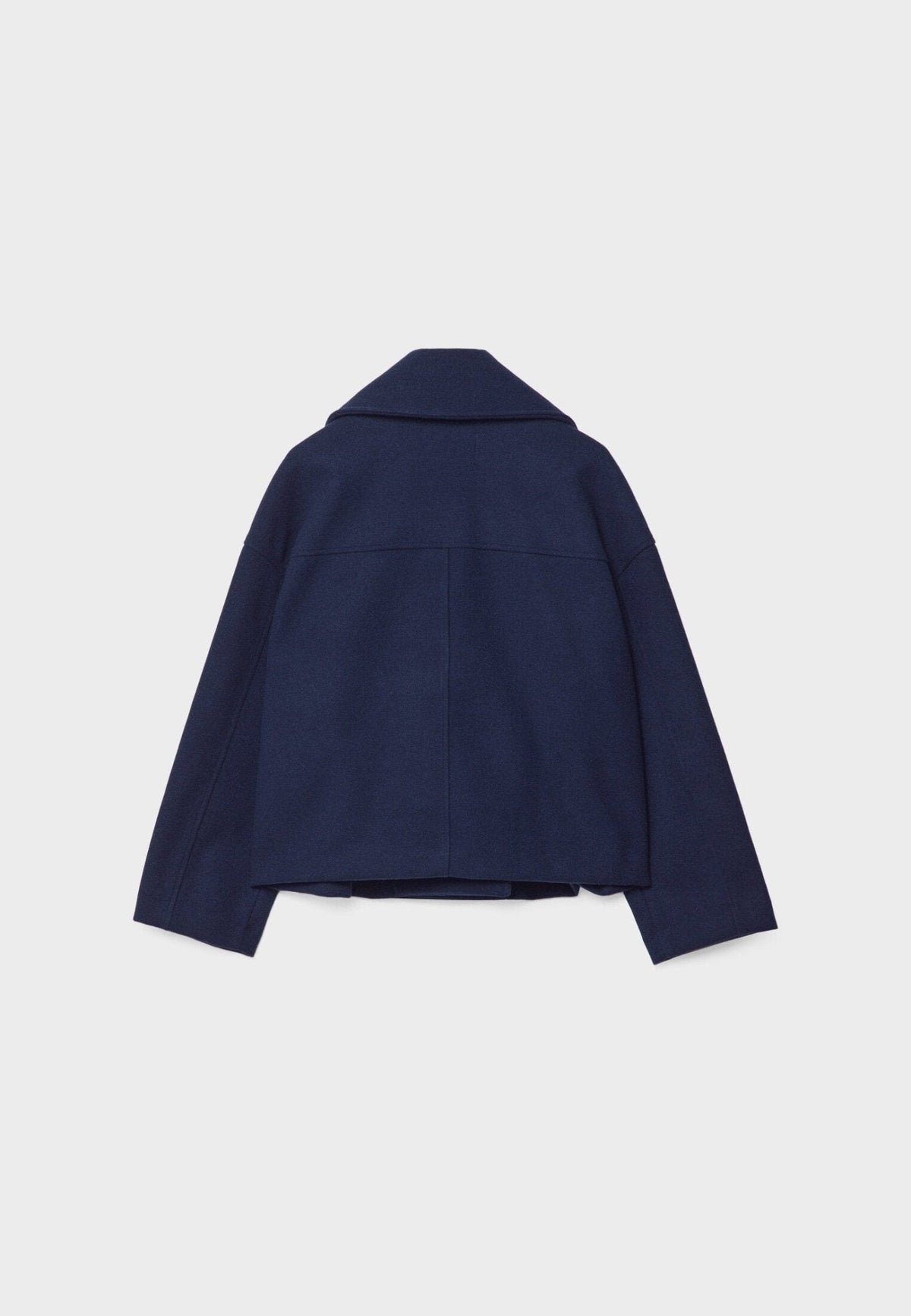 Nina | Damen Klassische Woll-Jacke mit Doppelreiher-Design