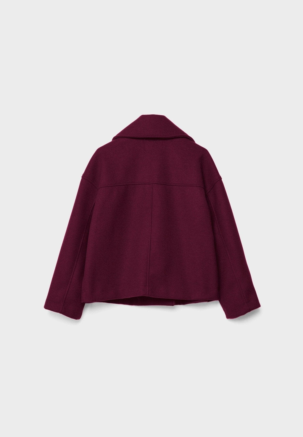 Nina | Damen Klassische Woll-Jacke mit Doppelreiher-Design