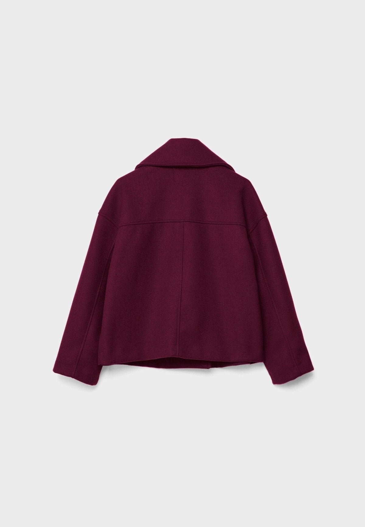 Nina | Damen Klassische Woll-Jacke mit Doppelreiher-Design
