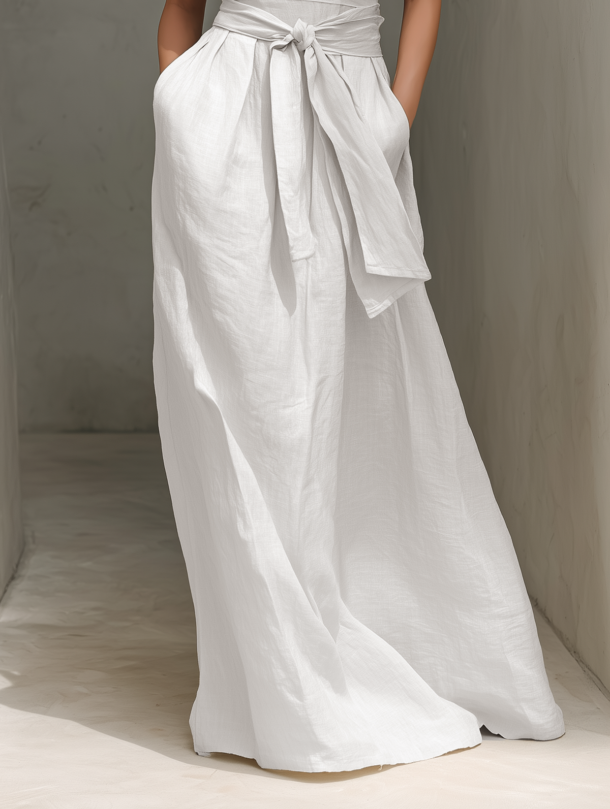 Pauline | Damen Klassisches Hochzeitsgast Kleid in Maxilänge