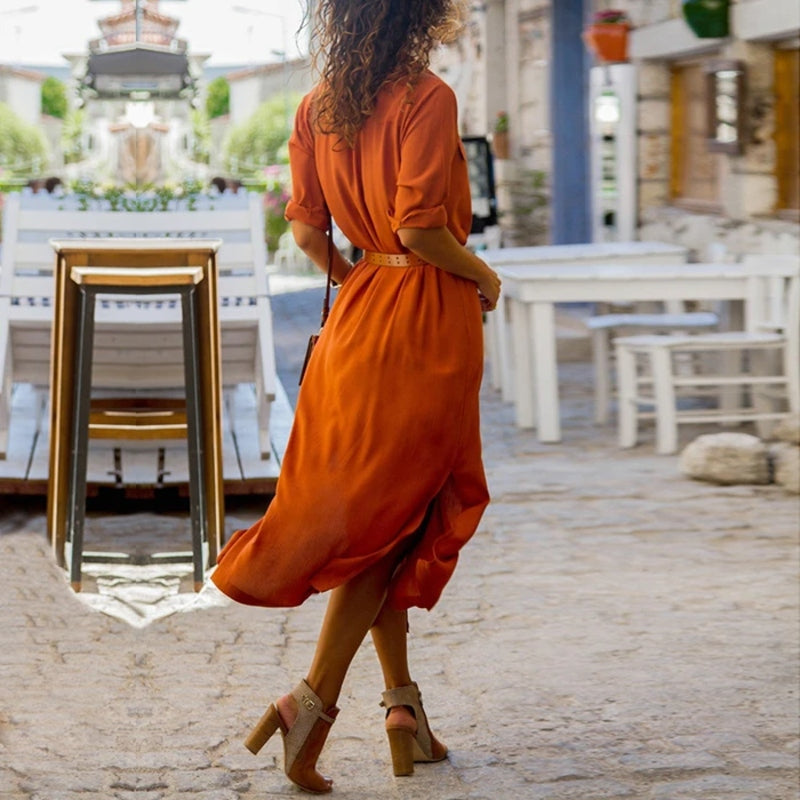 Elisa | Damen Klassisches Sommerkleid für Hochzeitsgäste