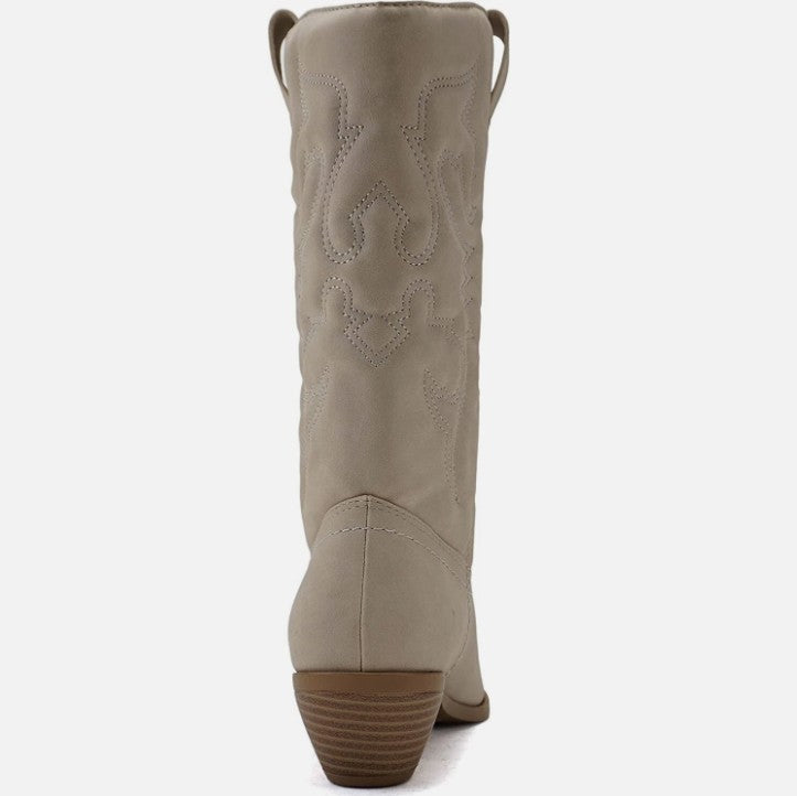 Isabella | Damen kniehohe Western-Stiefel