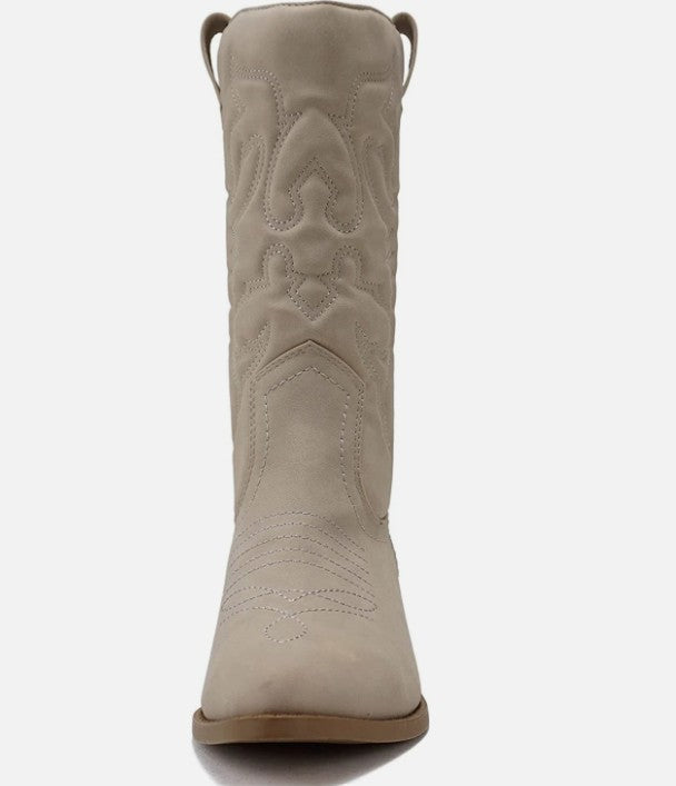 Isabella | Damen kniehohe Western-Stiefel