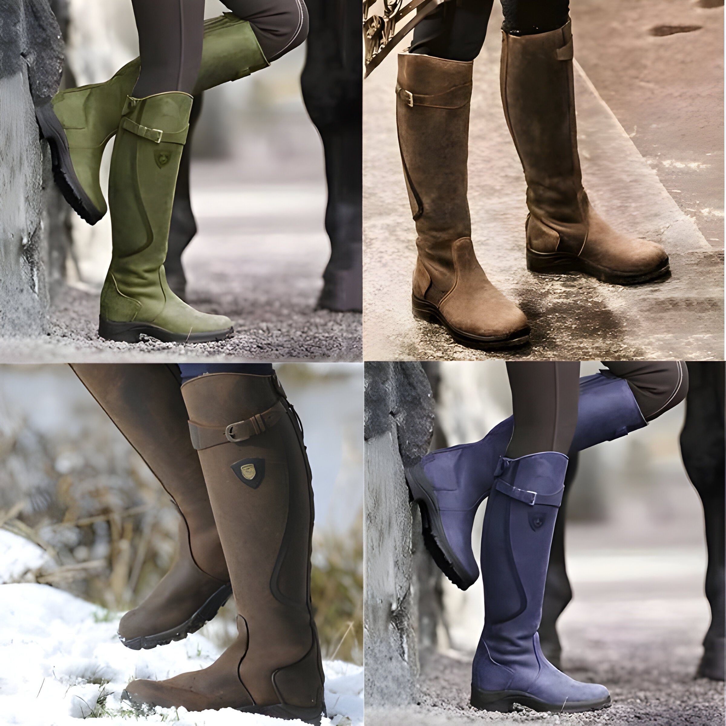 Clara | Damen Komfortable Lederstiefel für Alltag