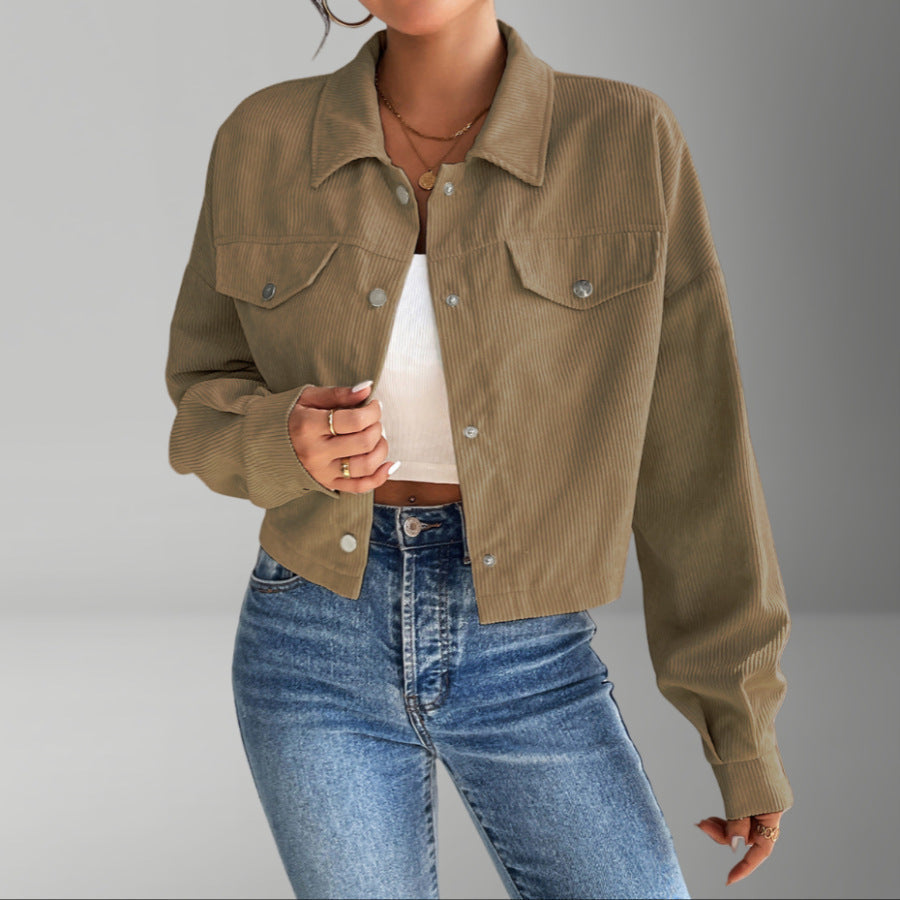 Alina | Damen Lässige Jacke für den Alltag