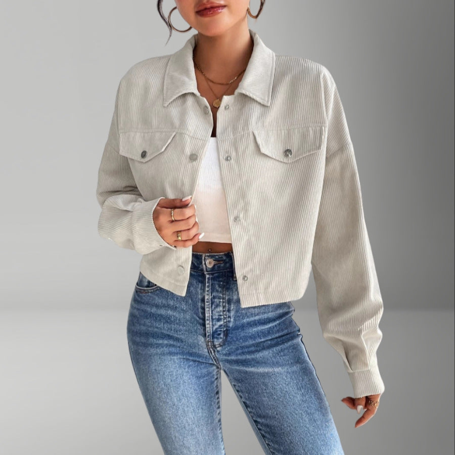 Alina | Damen Lässige Jacke für den Alltag