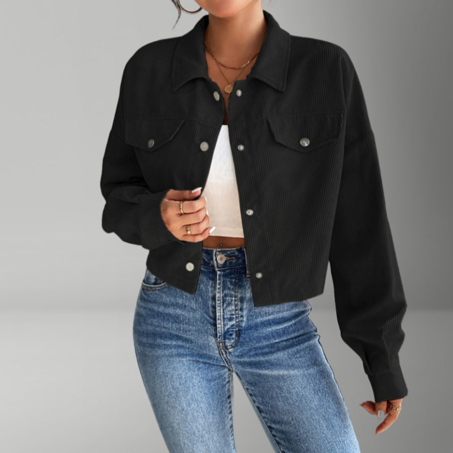 Alina | Damen Lässige Jacke für den Alltag