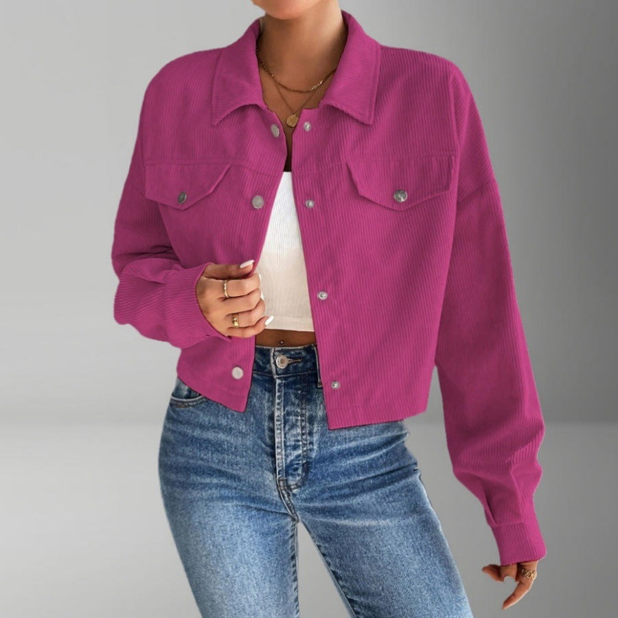 Alina | Damen Lässige Jacke für den Alltag