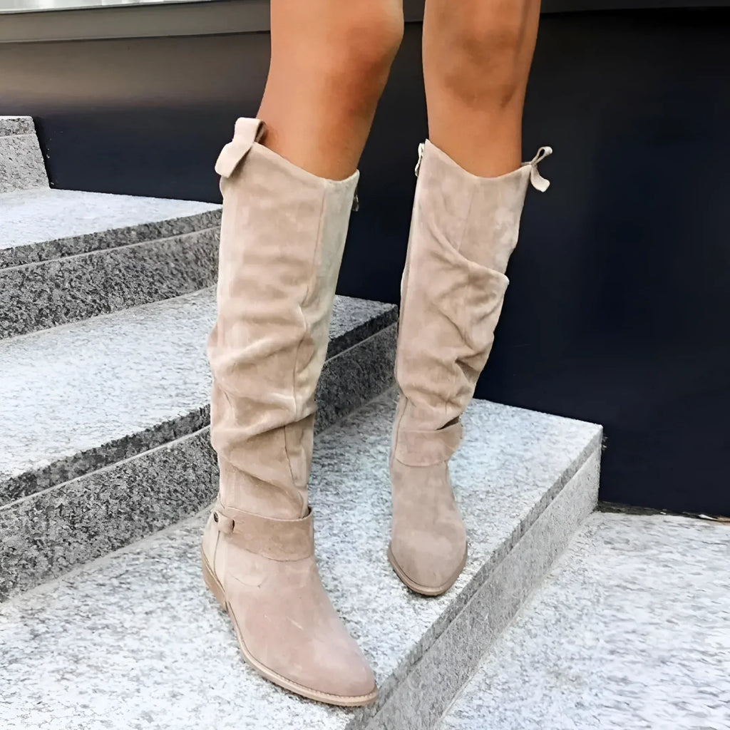 Charlotte | Damen Lederstiefel im eleganten Stil
