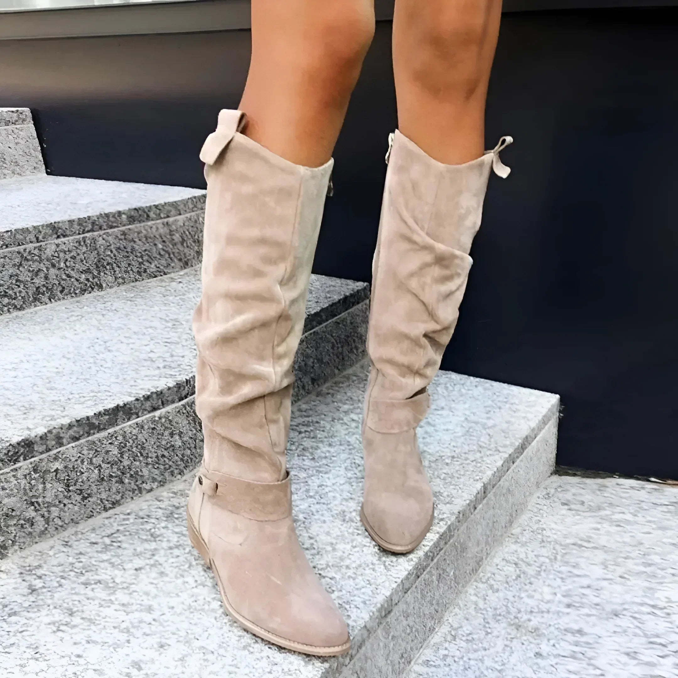 Charlotte | Damen Lederstiefel im eleganten Stil