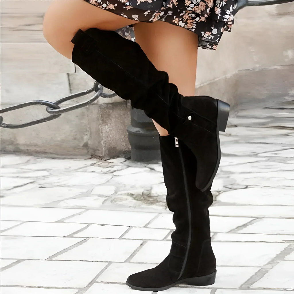 Charlotte | Damen Lederstiefel im eleganten Stil