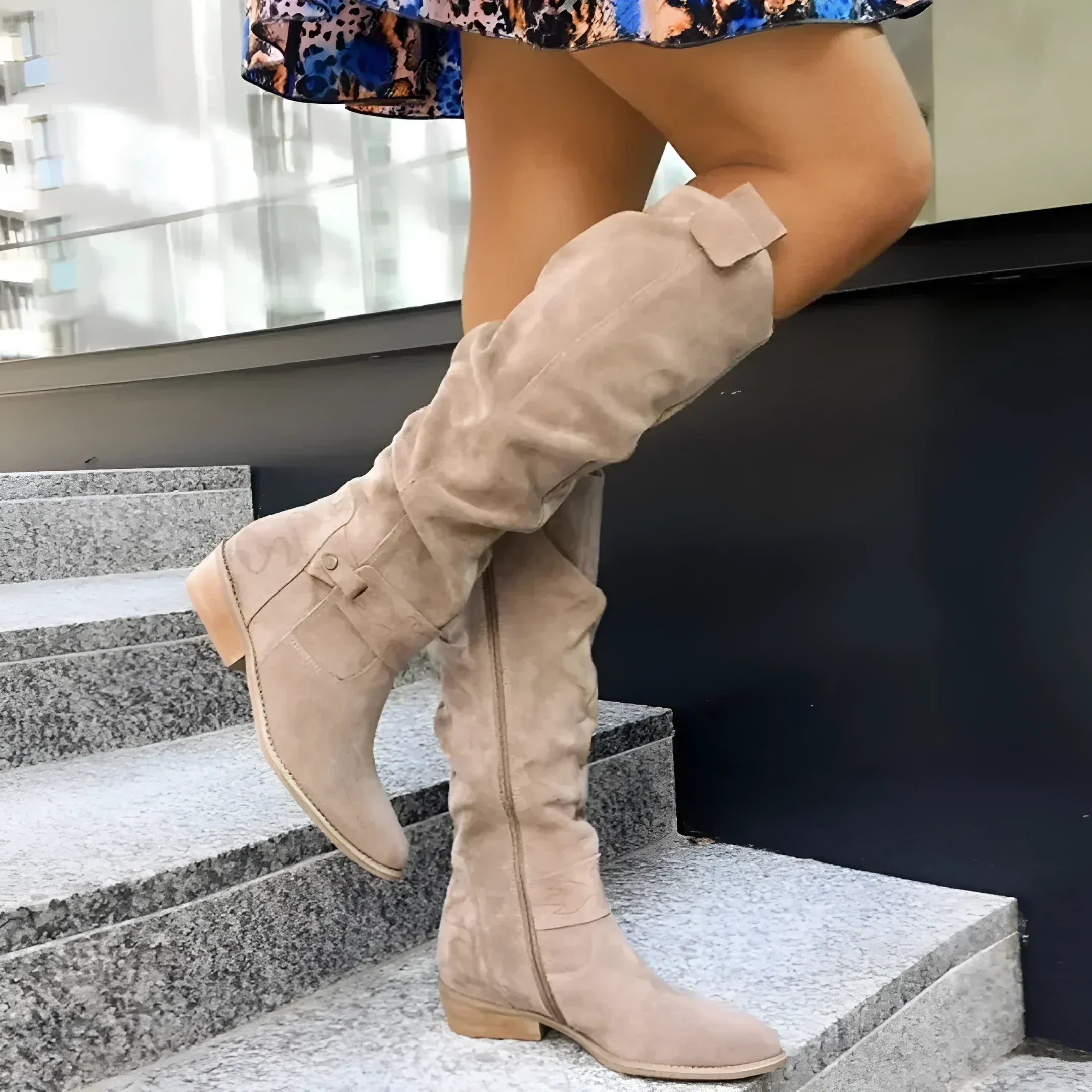 Charlotte | Damen Lederstiefel im eleganten Stil