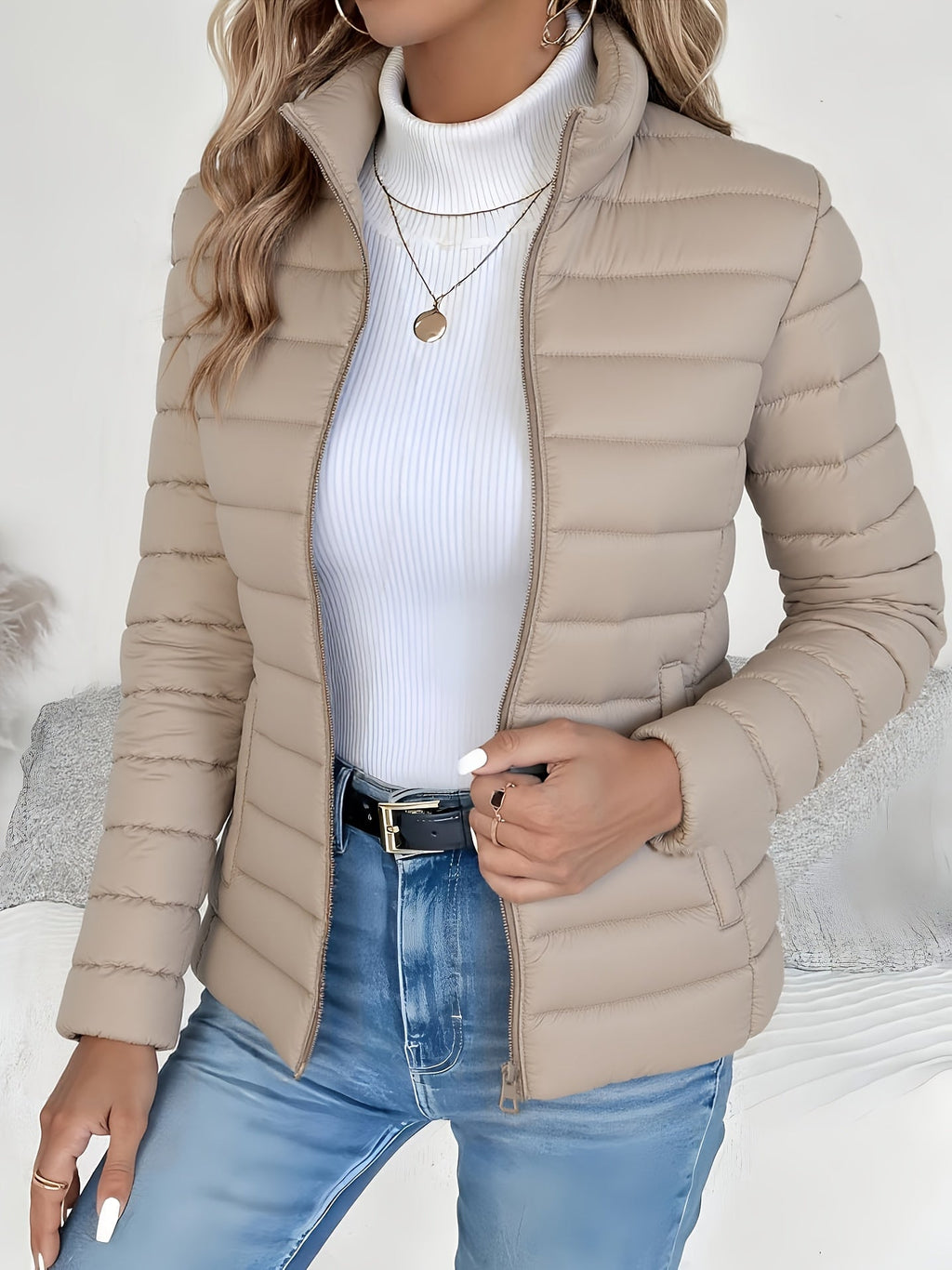 Mia | Damen Leichte Steppjacke