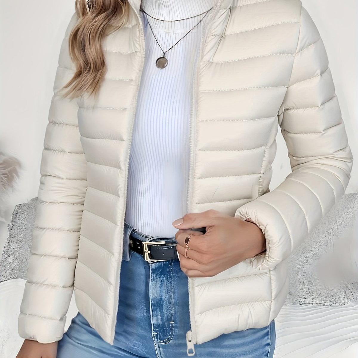 Mia | Damen Leichte Steppjacke
