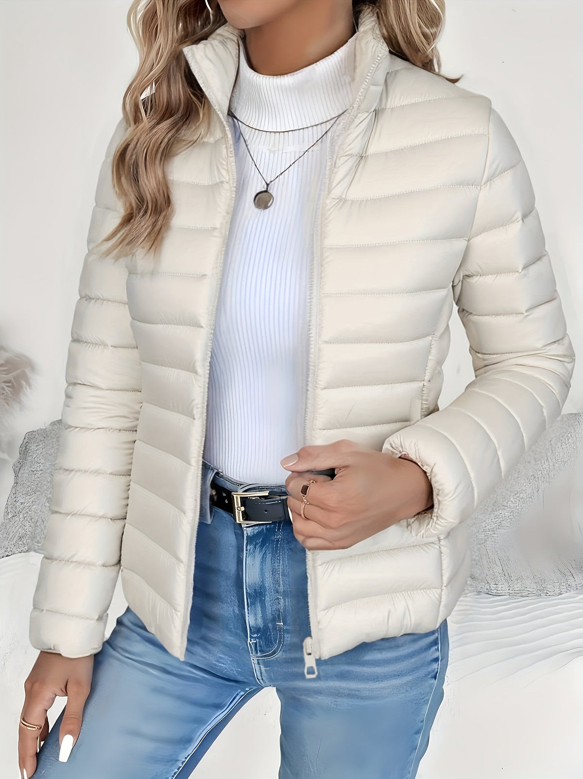 Mia | Damen Leichte Steppjacke