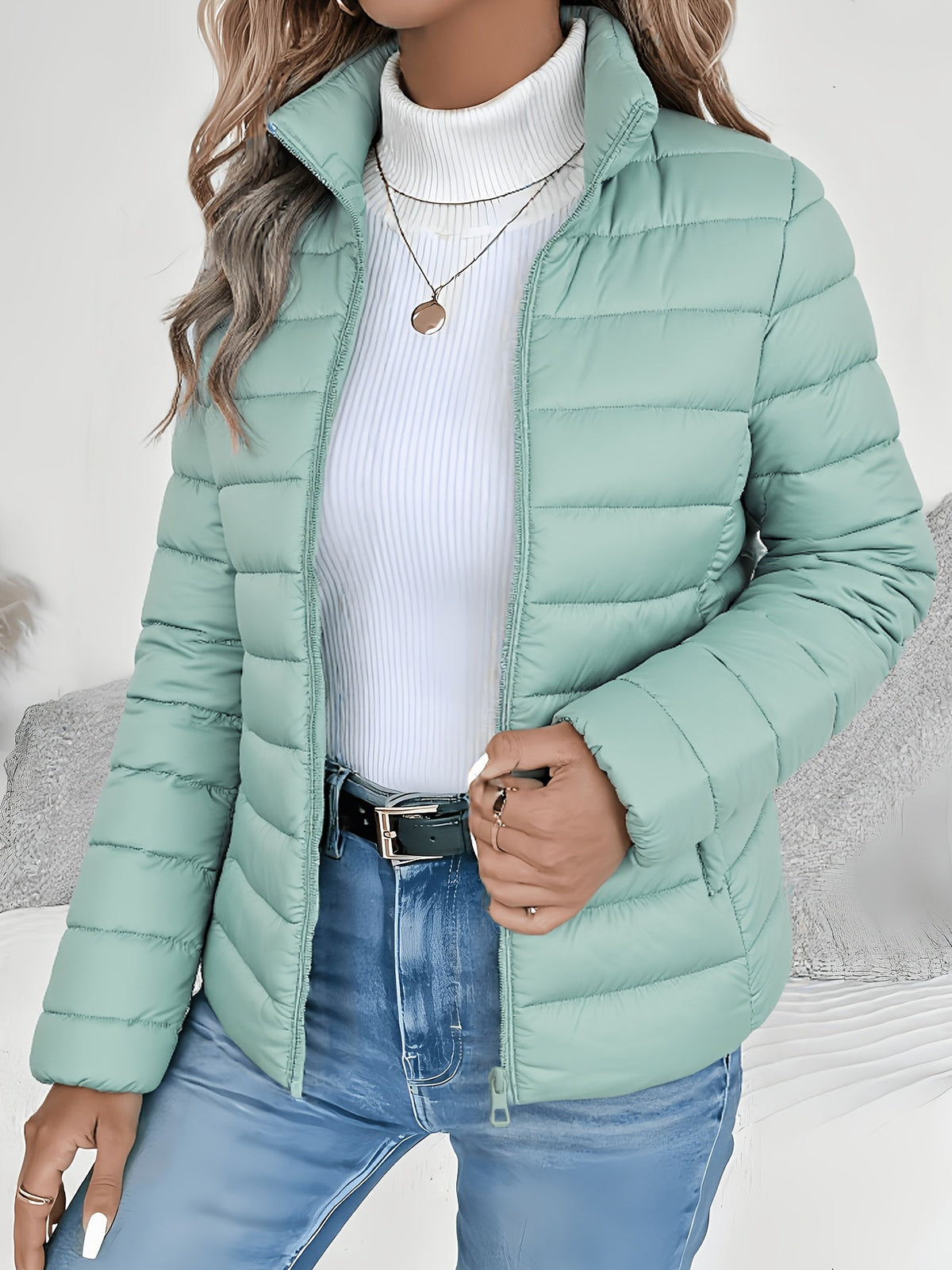 Mia | Damen Leichte Steppjacke