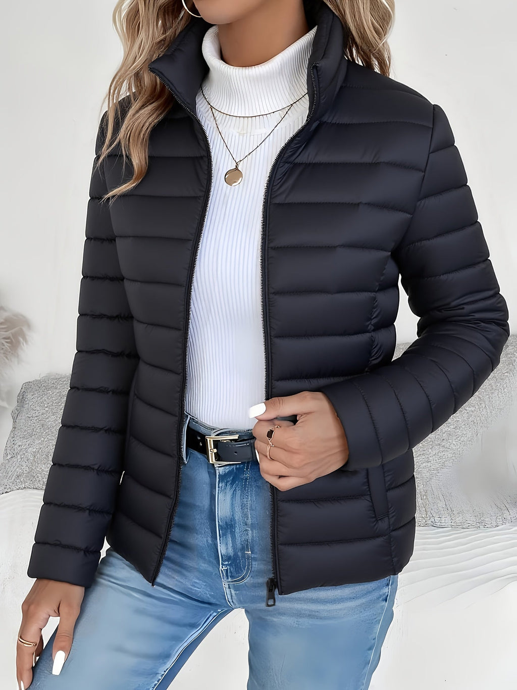 Mia | Damen Leichte Steppjacke