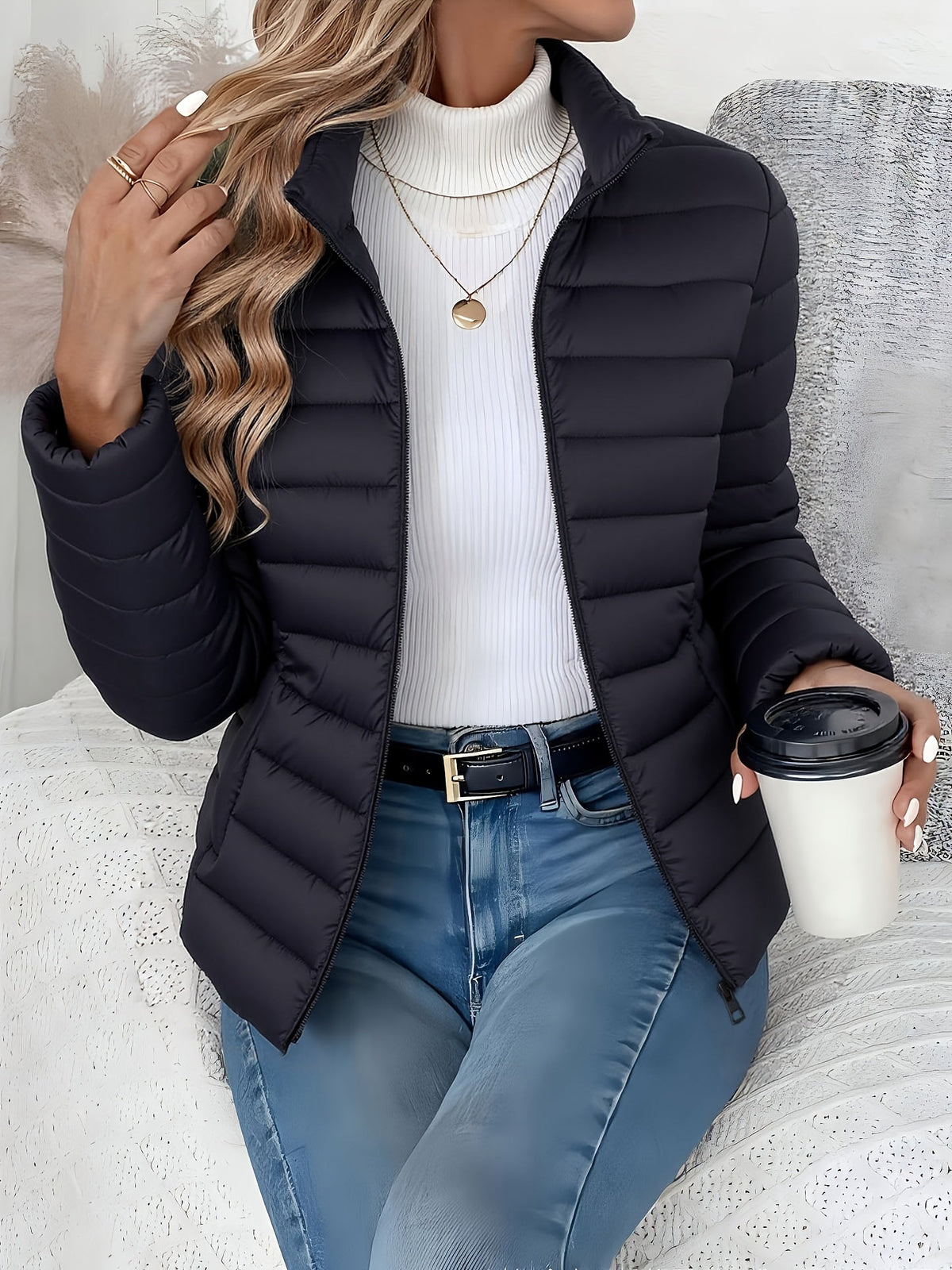 Mia | Damen Leichte Steppjacke