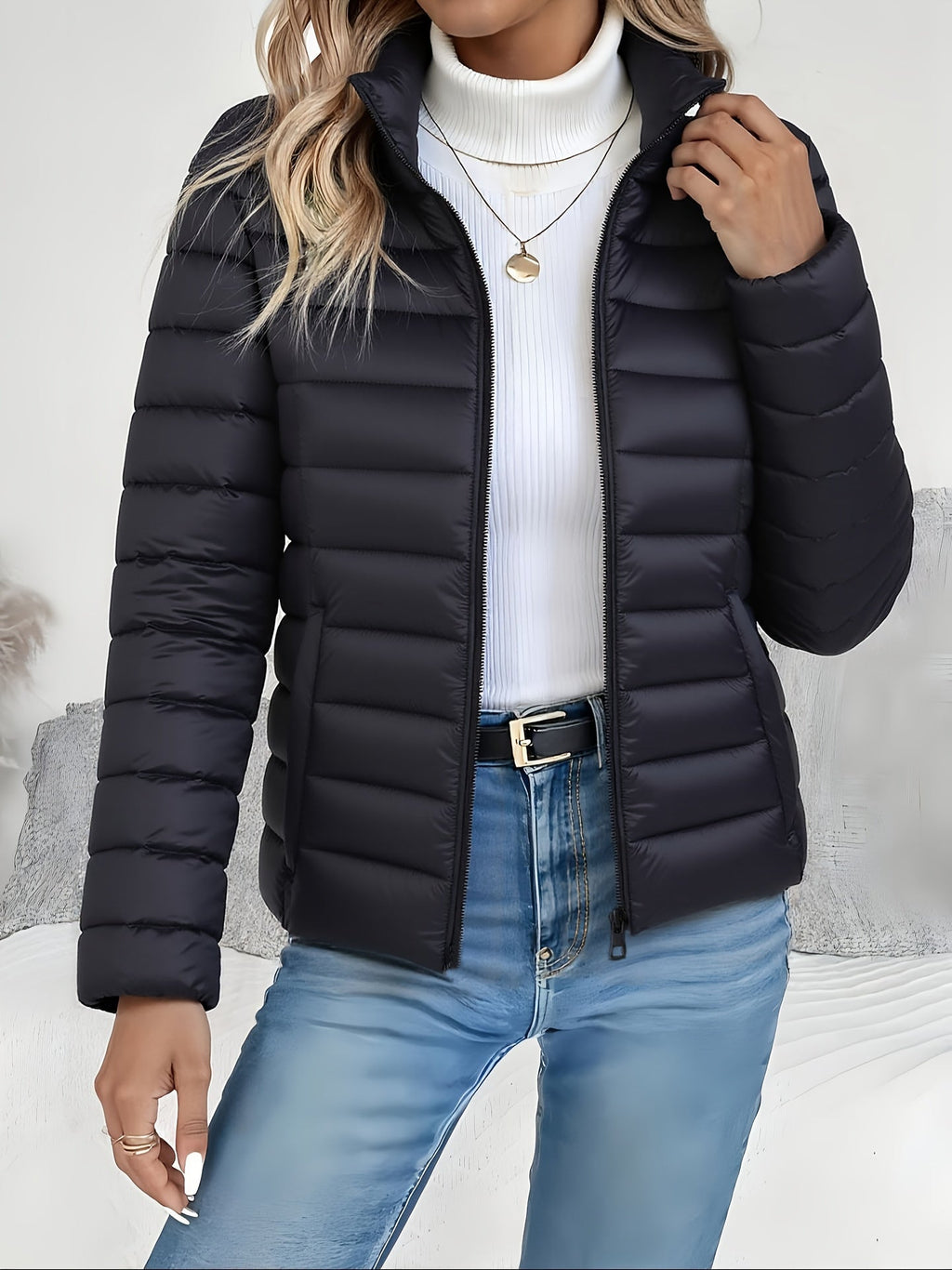 Mia | Damen Leichte Steppjacke