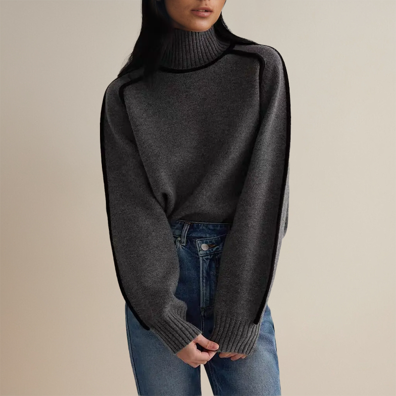 Katharina | Damen Lockerer Pullover für Alltag und Freizeit