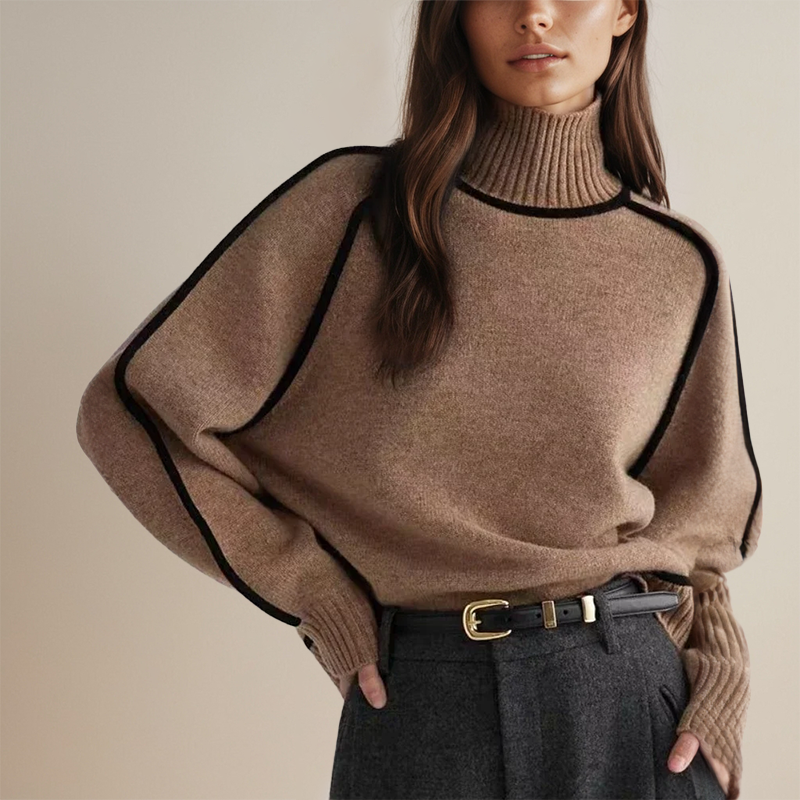 Katharina | Damen Lockerer Pullover für Alltag und Freizeit