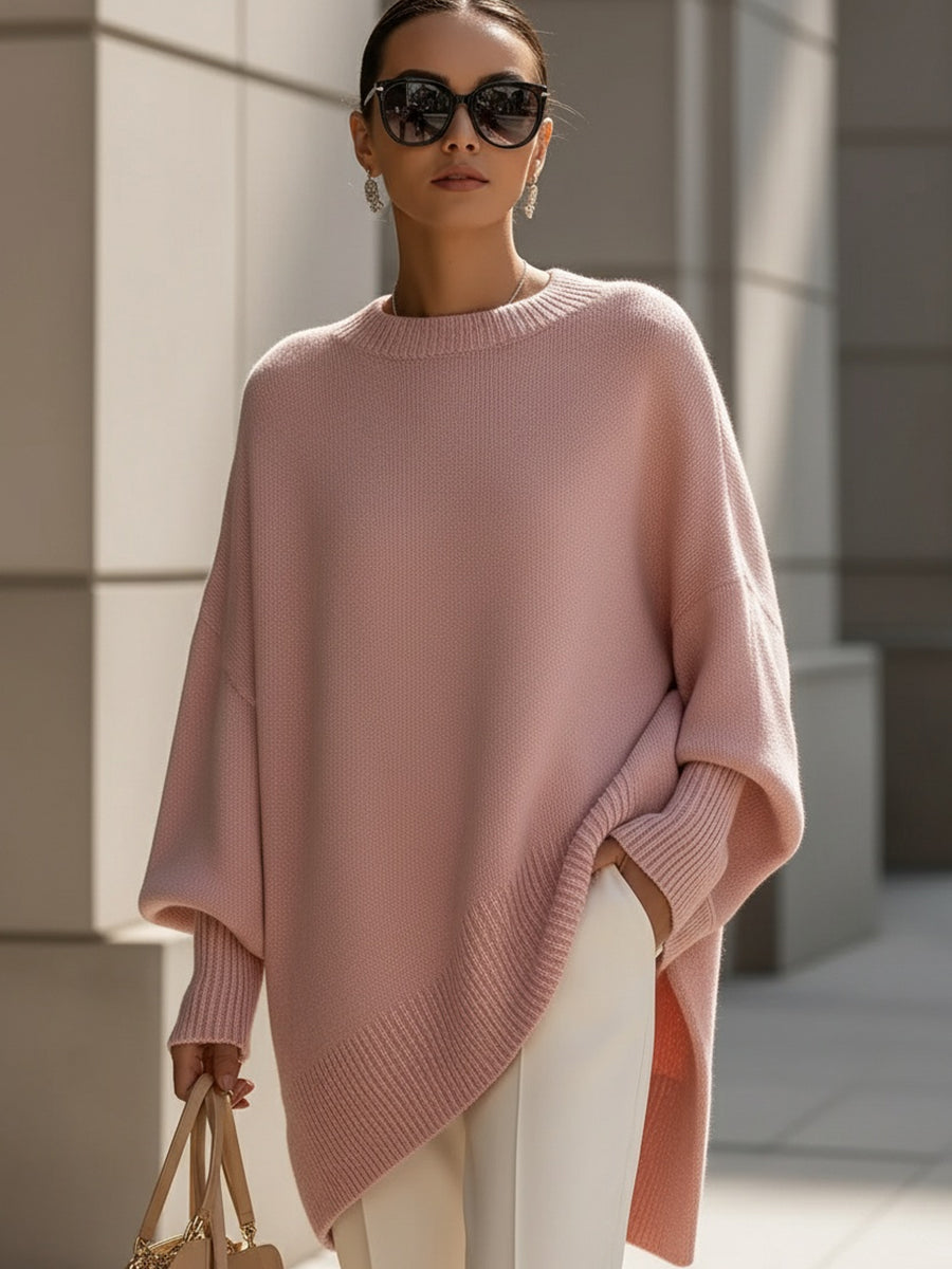 Elisa | Damen Lockerer Pullover für den Alltag